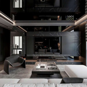 Alternative view of Thiết kế nội thất căn hộ phòng khách, phòng ăn, phòng bếp