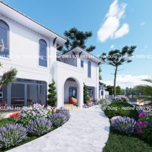 Alternative view of Mẫu biệt thự nghỉ dưỡng 2 tầng