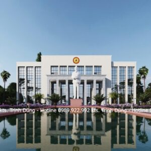 Mẫu thiết kế Trung tâm Hành chính & Văn hóa