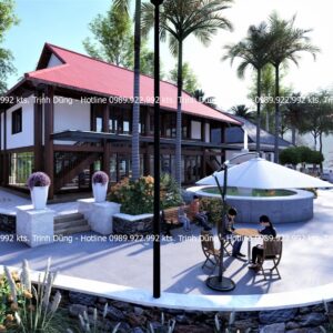 Trạm thông tin & Điểm dừng chân Tân Lạc - Hòa Bình