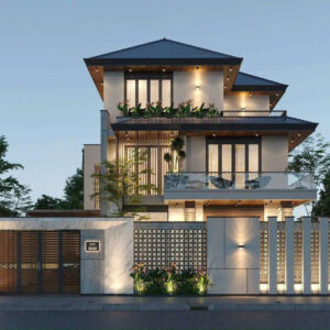 Alternative view of Biệt thự hiện đại 3 tầng