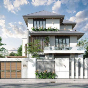 Biệt thự hiện đại 3 tầng