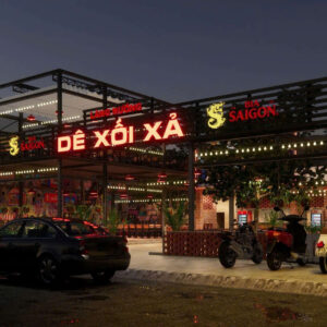 Alternative view of Thiết kế Nhà hàng Làng Nướng Dê Xối Xả