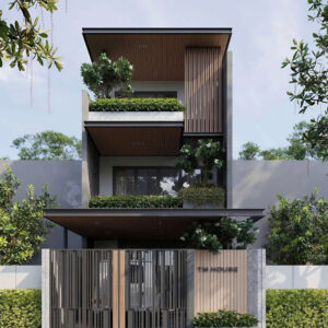 Mẫu nhà 3 tầng - nội thất phòng ngủ Maste