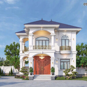 Mẫu biệt thự 2 tầng Tân cổ điển (Neoclassical)